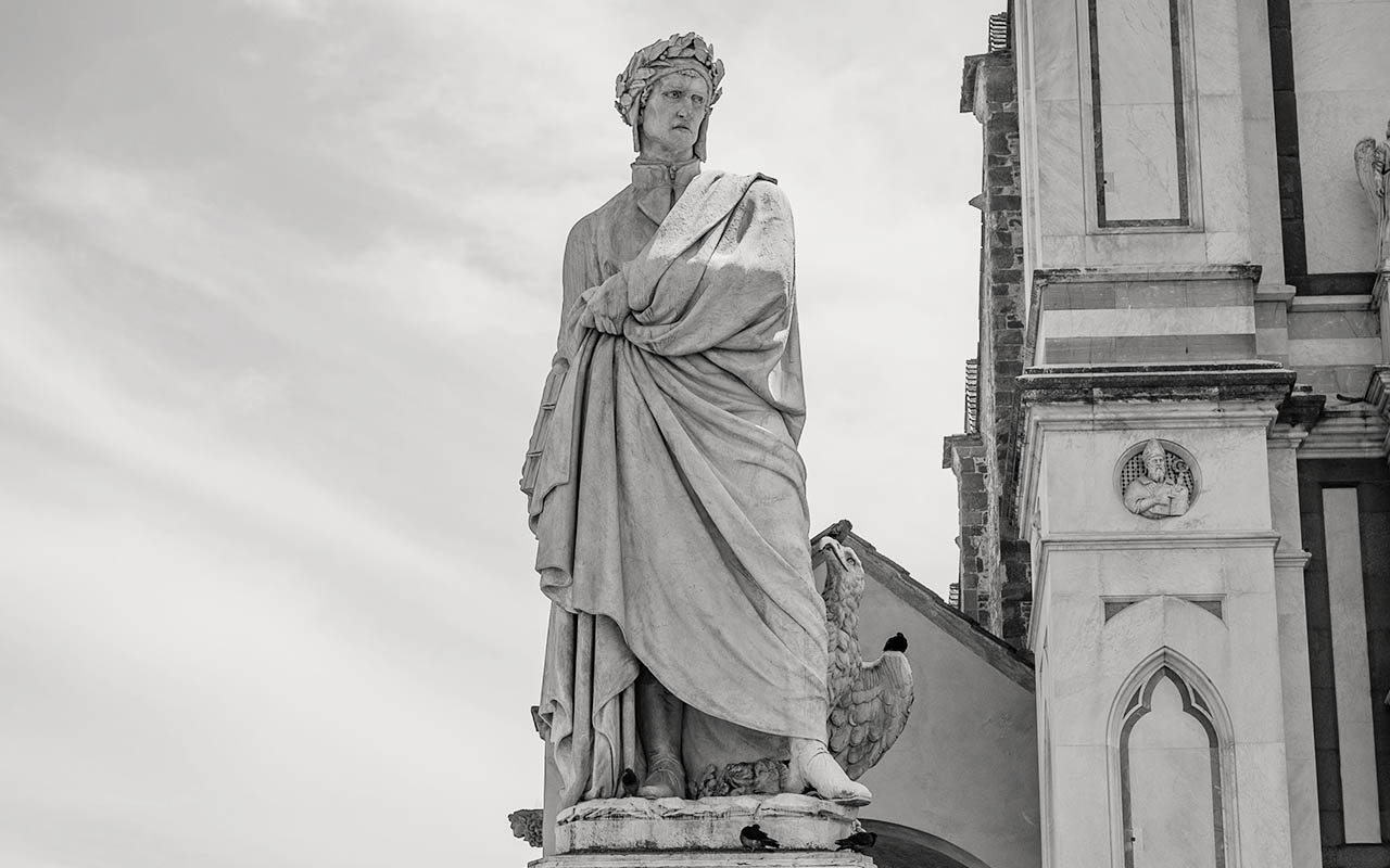 Dante Alighieri Skulptur